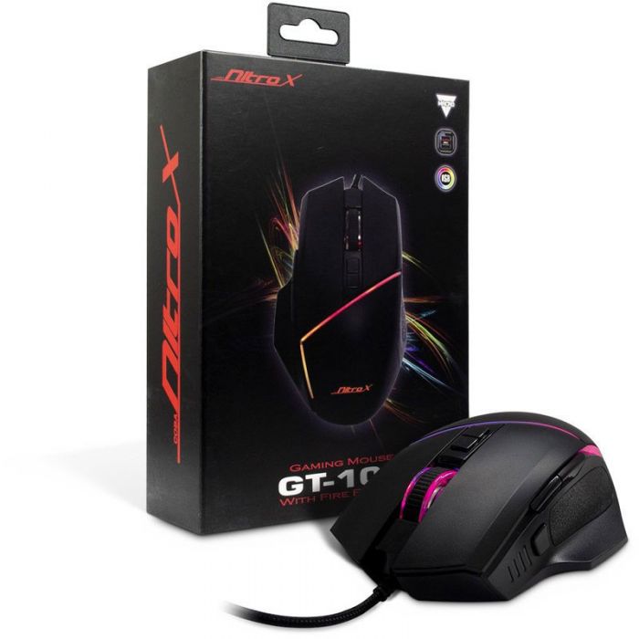 Souris Gamer Usb NITROX RGB (GT-100)