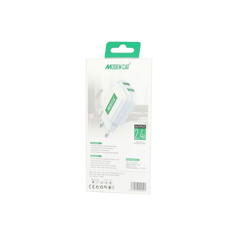 CHRGEUR MTC004 2.4 A MICRO USB