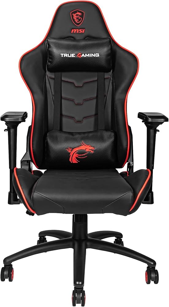 Chaise Gaming MSI MAG CH120 FULL BLACK WITH RED 